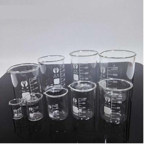 玻璃烧杯可加热耐高温小量杯5毫升带刻度的容器1000ml