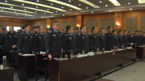 应城市公安局:整肃警心 训练队伍 以利再战