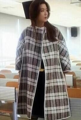 千颂伊同款黑白外套 是什么品牌