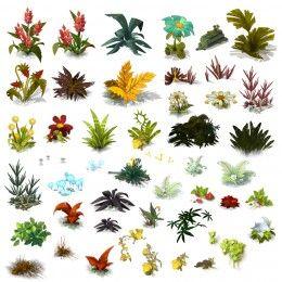 一套q版植物素材_图片大全_一套q版植物素材图片素材免费下载_翼狐网