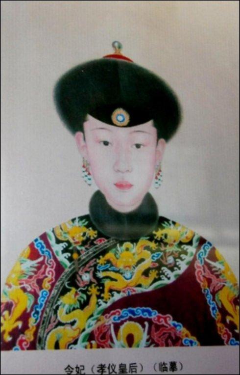 嘉庆皇帝的生母孝仪皇后