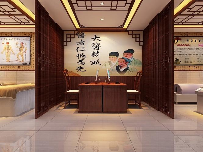 乡镇卫生院中医馆装修效果图