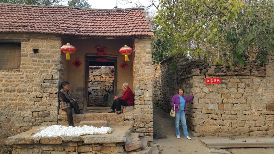 七律.游安丘市古村落——下涝坡村