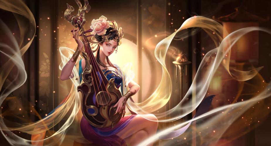 有没有杨玉环的动态海报高清大图啊?就是游戏登录界面