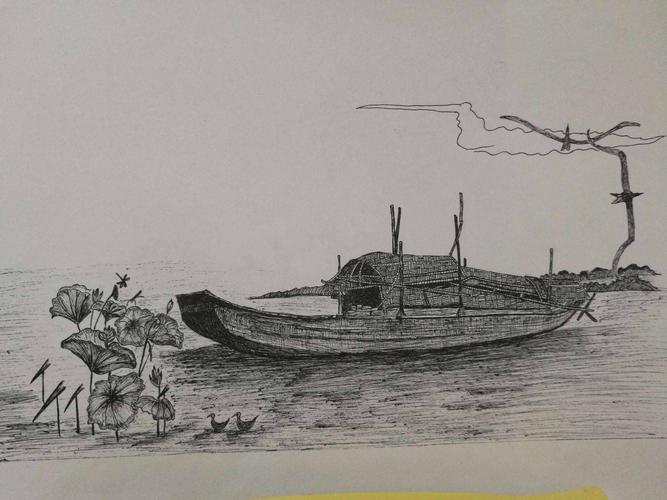 乌篷船驶向光明的彼岸