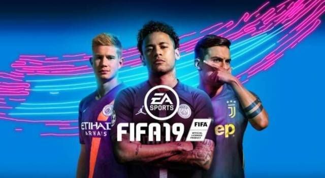 更新了fifa19的欧冠版封面,德布劳内,内马尔和迪巴拉成为了封面人物