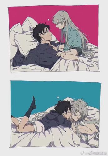 日本画师兴路笔下的暴力cp,赤井秀一 x 琴酒 可帅可萌,我真的爱了 twi