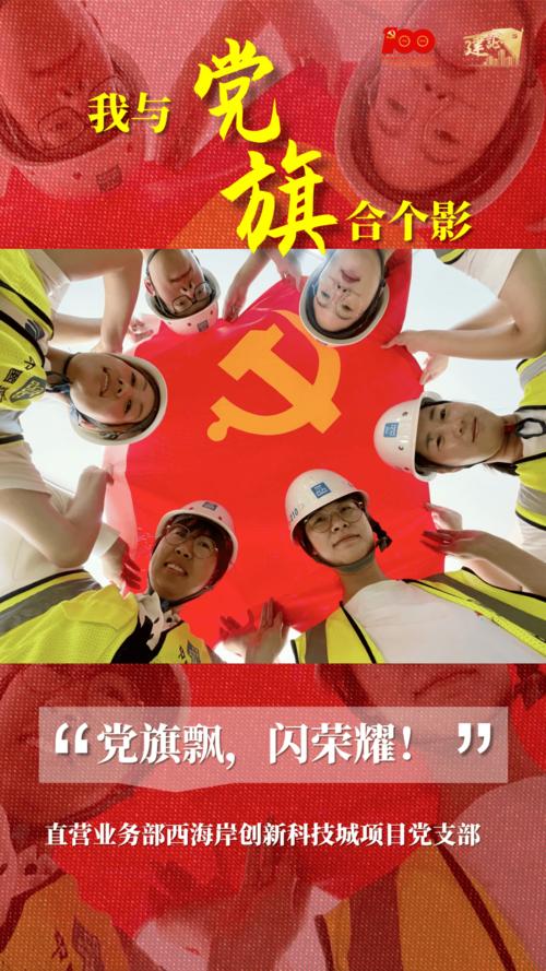 我在党旗下党在我心中