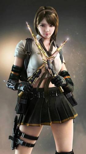 求cf零的高清海报做手机壁纸,和下图这样类型的