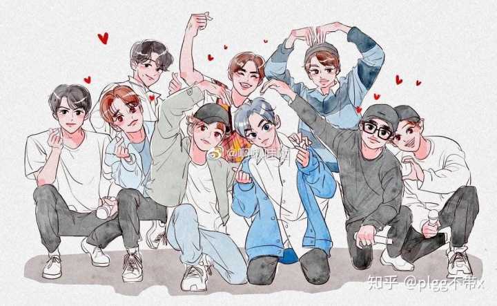 有哪些exo的漫画图片?