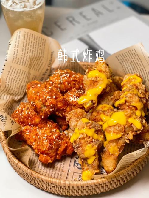 韩式炸鸡双拼|好吃的冒泡泡_鸡翅根_炸鸡_牛奶_韩式辣酱_蜂蜜_玉米