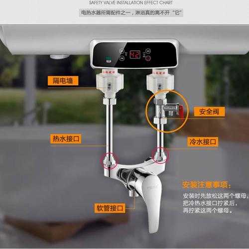 燃气热水器单向阀安全阀电热水器止回阀回水阀全铜泄