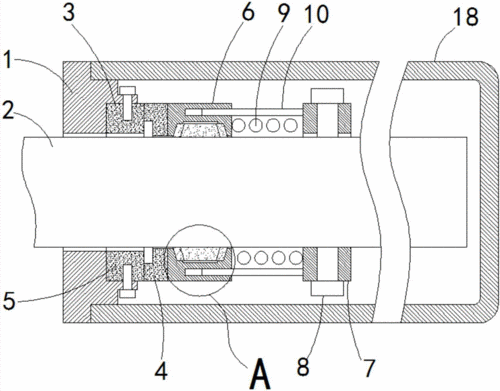 一种高速轴密封结构制造技术
