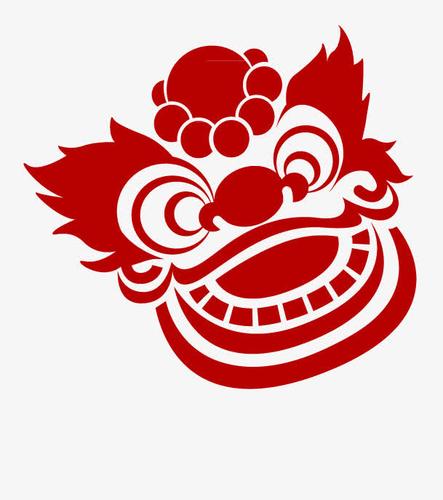 关键词 : 舞狮子,狮子,狮头,春节,剪纸