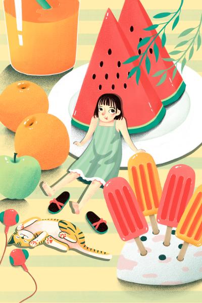 夏日炎炎 分享一波清凉壁纸