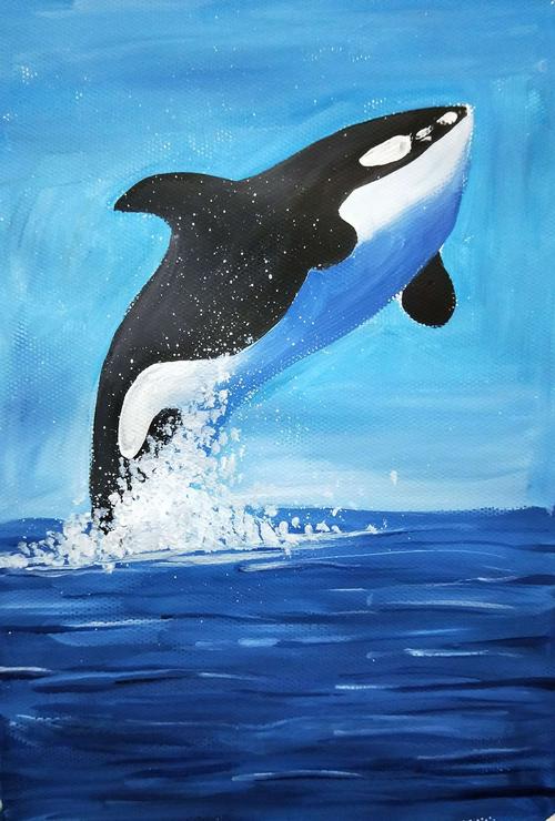 儿童水粉画及步骤图