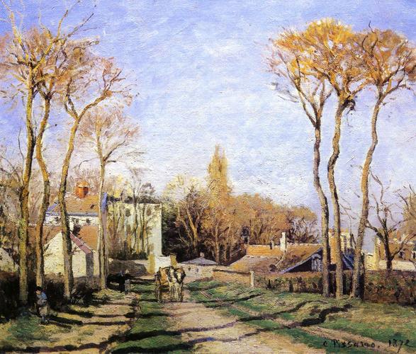 【西画之韵 42】毕沙罗《蓬图瓦兹:埃尔米塔日的坡地》