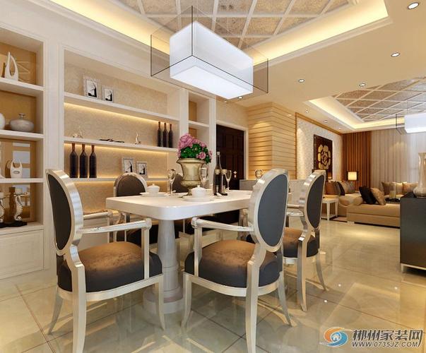 4款菱形吊顶装修效果图 不一样的平行美