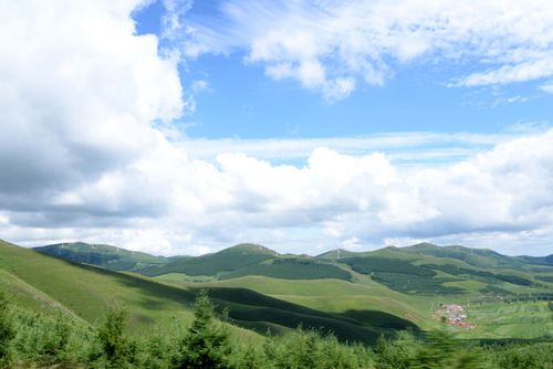 风景画廊_张北草原天路