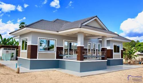 农村一层别墅自建房外观真实图片大全