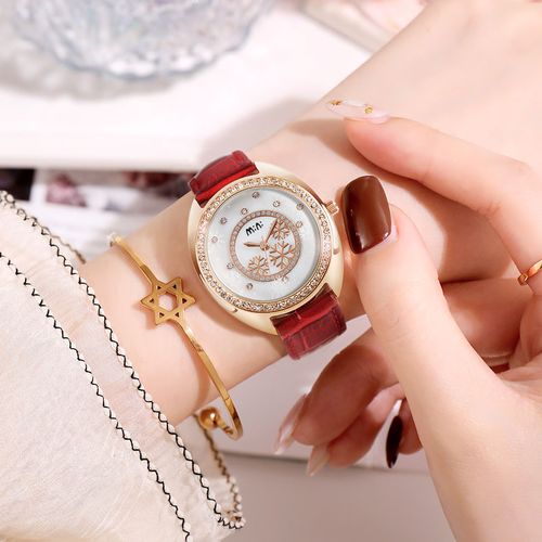 2021新款奢华手表霸气大盘女士小香中古女生日韩腕表