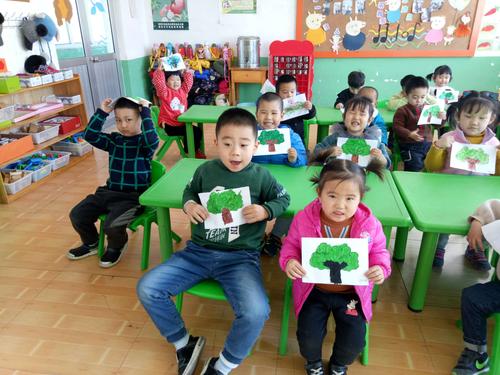 你好,春天——西城小学幼儿园小二班的小朋友与春天有