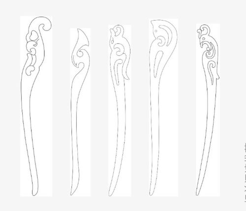 老本行发簪设计图汇