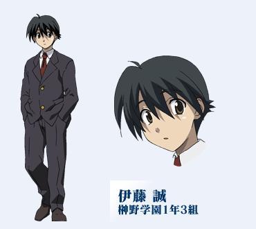 《shuffle》土见凛 《school days》伊藤诚(人渣之首,如下)可怜的小桂