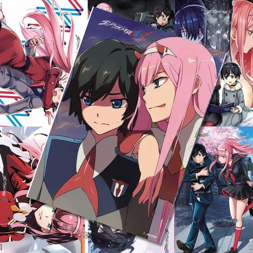 居白梦坞国家队海报darlinginthefranxx广02莓动漫海报卡贴周边墙纸九