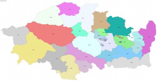 房山区边界地图