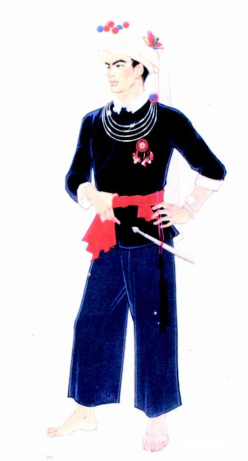 近代以来,随着社会的发展和民族间的广泛交往,阿昌族服饰发生了很大