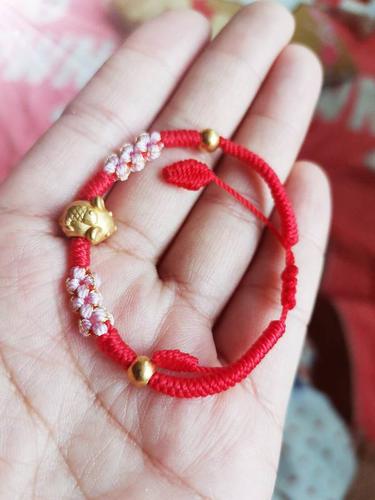 桃花结宝宝手链-编法图解-作品展示-中国结论坛