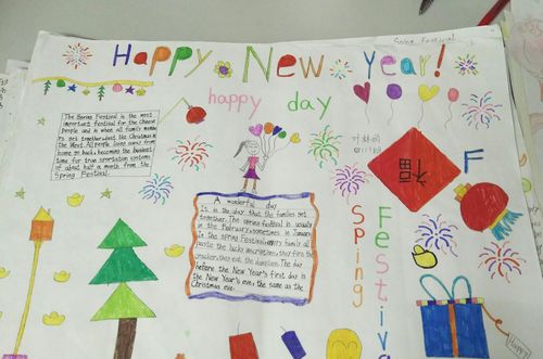 们还兴高采烈地讨论着各自的春节,同时为了提高孩子们学习英语的兴趣