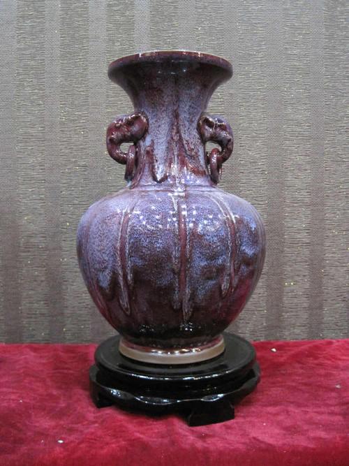 钧瓷 柴烧 ***大师作品 柴烧作品