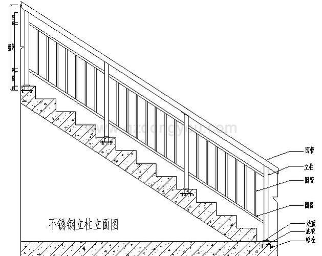 不锈钢楼梯扶手常见的做法