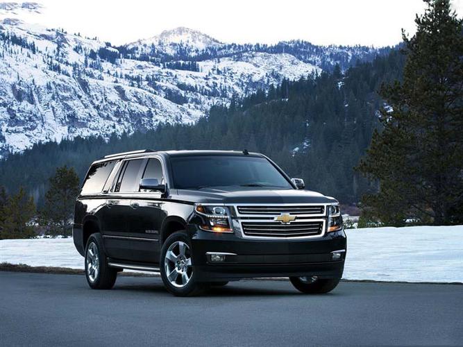 16款雪佛兰萨博班5.3发动机v8美国fbi座驾明星同款现车秒杀