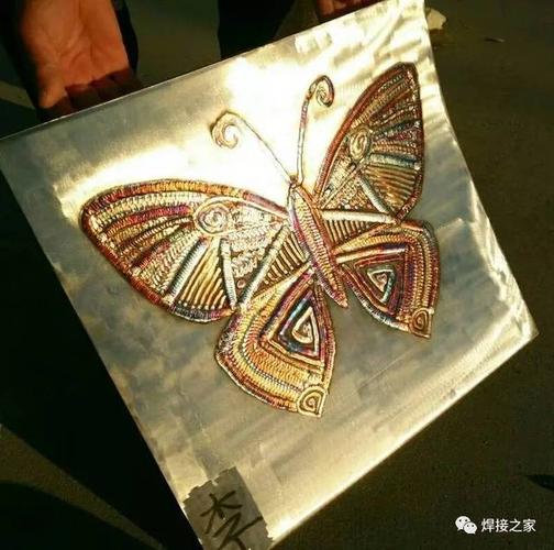 手工氩弧焊作品,展示经典"鱼鳞焊",没点功底干不出来这活!