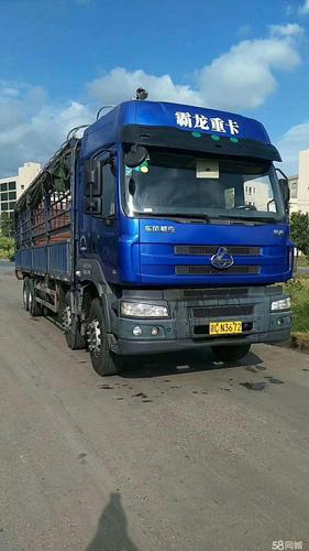 东风柳汽 霸龙重卡 320马力 8×4 仓栅式载货车(lz5311ccym5fa)