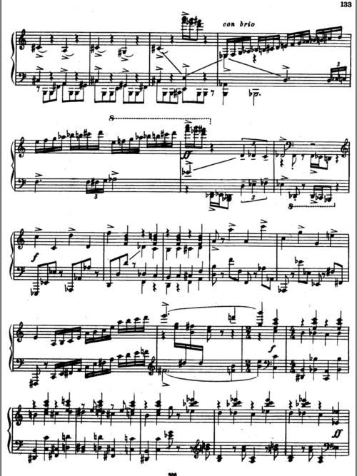 普罗科菲耶夫骑士之舞 钢琴谱_琴谱_万科里攻略_钢琴谱_影视_音乐