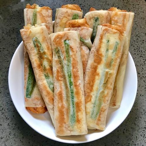 雪丸子2723做的葱包烩