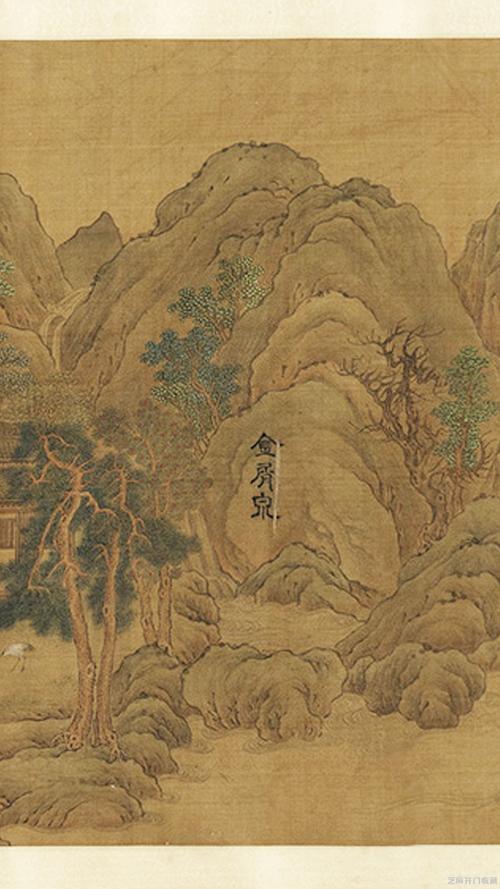 宋郭忠恕临王维辋川图