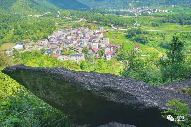 烈日灼心寻奇岩记天台三合镇下井水库上彭山船岩环线徒步