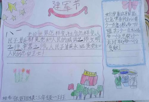 潘庄镇梭庄小学二年级同学手抄报展示