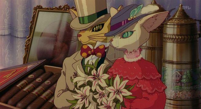 猫男爵是玩具店里和贵妃猫是一对玩偶情侣,.