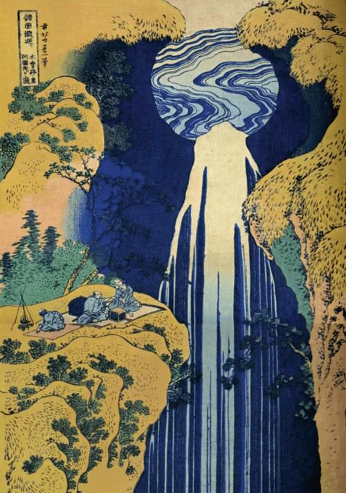 自称"画狂人"的葛饰北斋,是浮世绘风景画的集大成者.