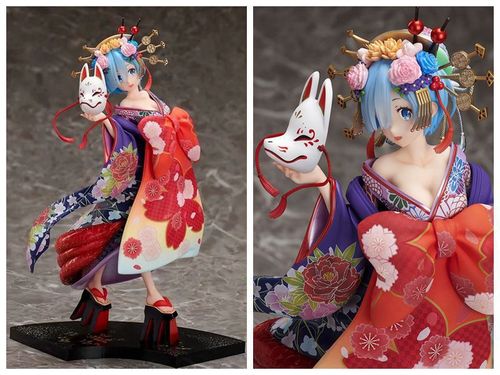 从零开始的异世界生活 花魁道中 和服 蕾姆 手办模型