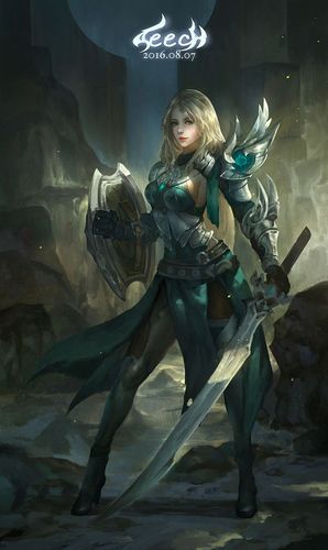 女战士