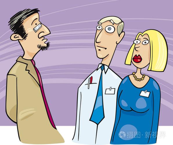 老板和员工谈话插画-正版商用图片01egm2-摄图新视界