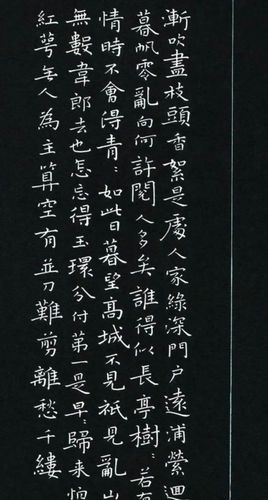 卫夫人的"簪花小楷",适不适合初学者练习