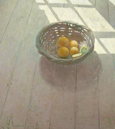 【绘画作品】荷兰艺术家jan van der kooi#一扇门,一缕光
